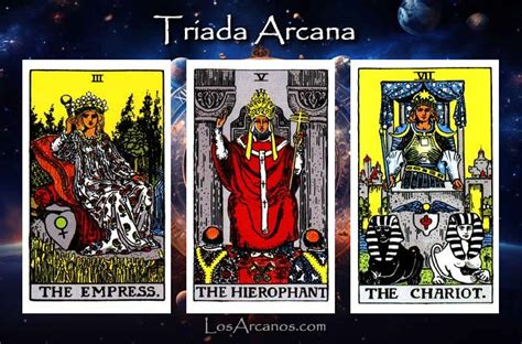 Combinaci N De Tarot La Emperatriz El Sumo Sacerdote Y El Carro