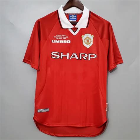 Retro Manchester United Home Football Shirt 9900 Soccerlord