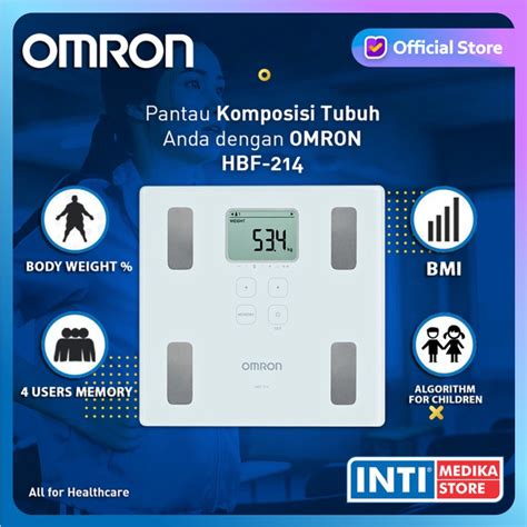 Jual Timbd Omron Timbangan Badan Digital Bmi Visceral Fat Body Age