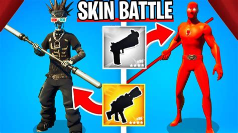 1vs1 Skin Contest Battle In Fortnite Youtube