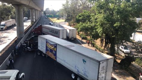 Bloqueos En Autopistas A Quer Taro Cuernavaca Y Pachuca Generan Caos