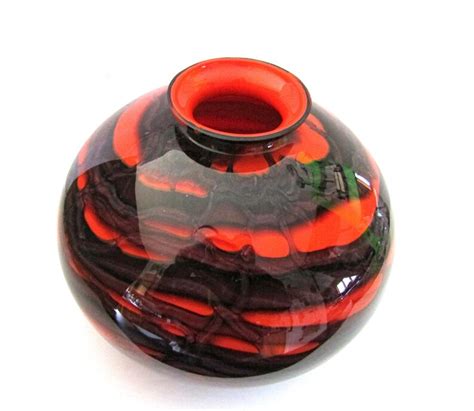 Kralik Art Glass Vase Bohemia Czech Republic Circa 1920 Art Etsy