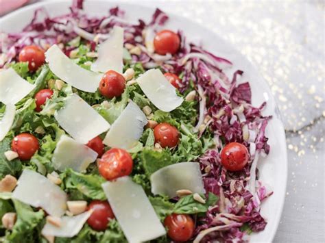 Escarole Salad With Roasted Meyer Lemon Vinaigrette Recipe Valerie Bertinelli Food Network