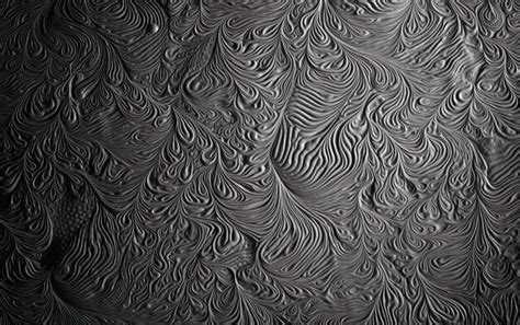 Premium AI Image | Black and white pattern background AI Generative AI