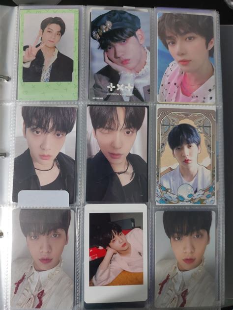 Txt Tomorrow X Together Official Photocards Soobin Yeonjun Beomgyu