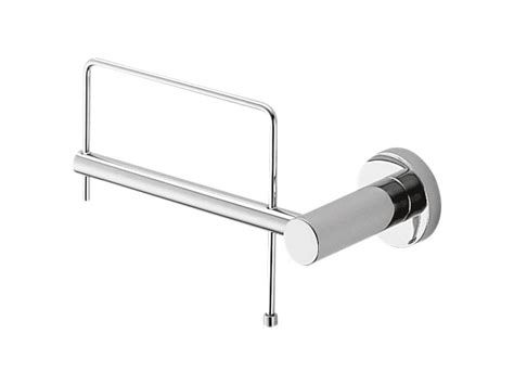 Plus W4908 Toilet Roll Holder Chromed Brass Toilet Roll Holder By