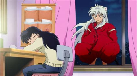 Inuyasha Watching Kagome Sleeping On Her Desk Instagram