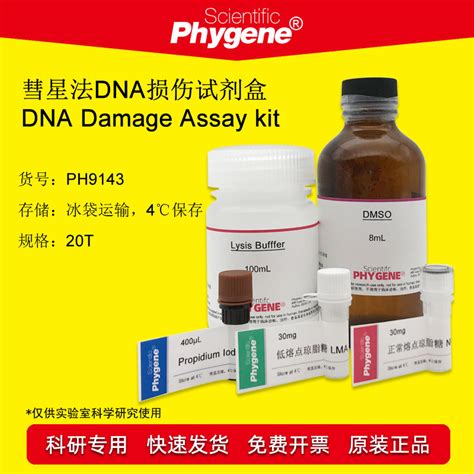 彗星法dna损伤检测试剂盒 Dna Damage Kit Ph9143 Phygene 虎窝淘