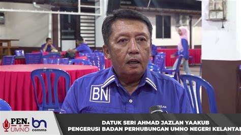 Kelantan Ubah Ahmad Jazlan Harap Pengundi Beri Peluang Ubah Nasib