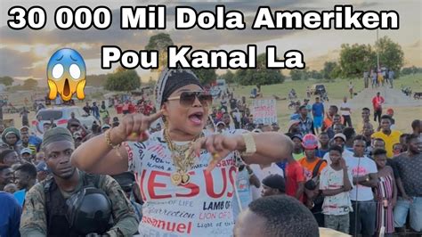 Waw Yon Djaspora Fè Tout Moun Sezi Li debake ak 30 000 mil Dola