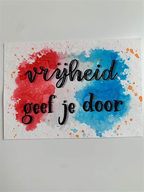 Vrijheid Geef Je Door