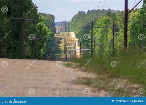 Rolling Hills Country Road In South Texas Stock Image Image Of