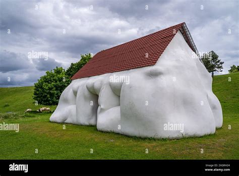 Artwork By The Austrian Artist Erwin Wurm In His Studio At Schloss