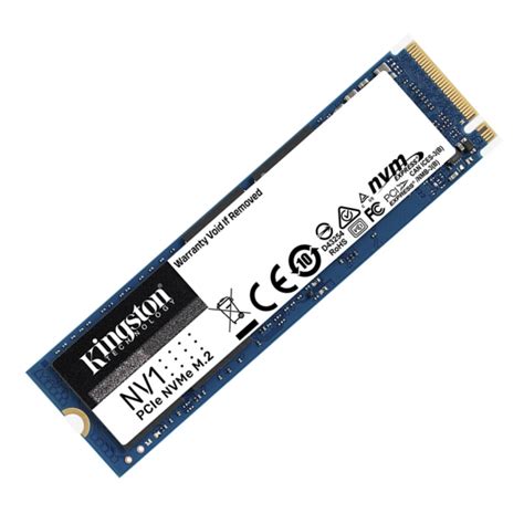 Inicio Unidad SSD Kingston 500GB SNVS 500 M 2 2280 NVMe PCIe 2 100MB