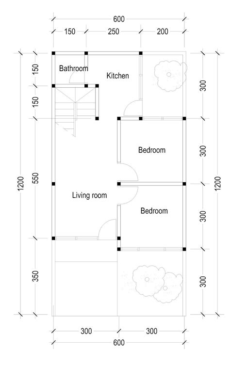 M X M House Plan