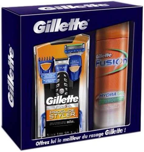 Gillette Geschenkset Rasierer Fusion Proglide Styler 3 In1 Und