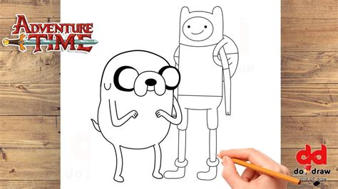 How To Draw Finn And Jake Adventure Time Easy Step By Step Drawing