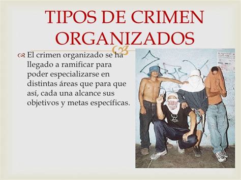 Crimen Organizado