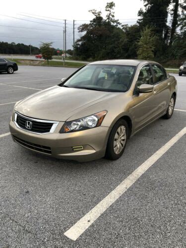 2009 Honda Accord LX 2009 Honda Accord Sedan Brown FWD Automatic LX