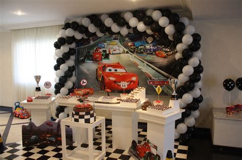 Decoração Festa Infantil Festa Carros Disney Cars Party Make A Party