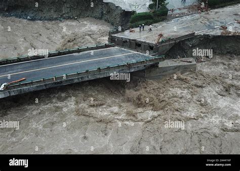 Roads And Residential Buildings Are Devastated By Multiple Mudslides