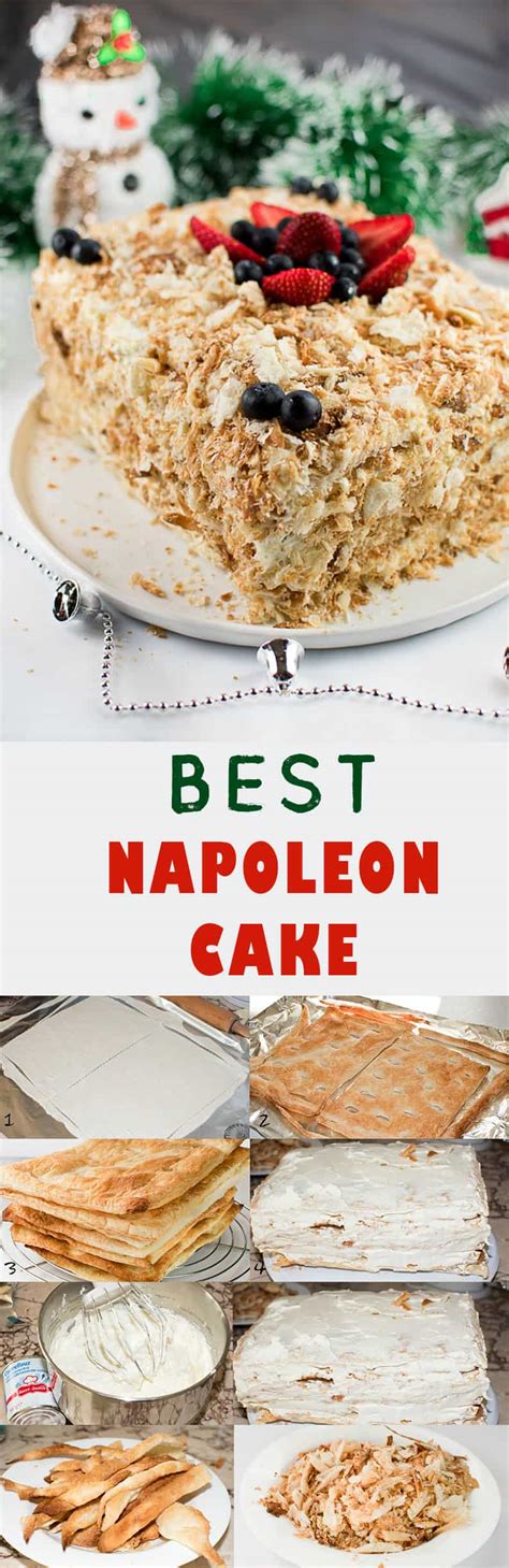 Napoleon Cake Recipe With Condensed Milk Bryont Blog