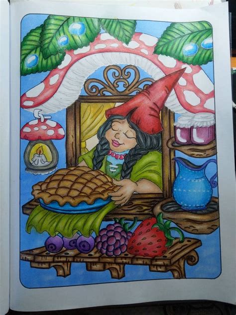 Épinglé sur gnomeville Coloriage Enchanté