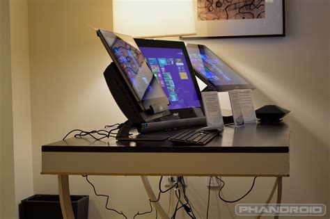 Hands On ASUS Transformer AiO All In One PC Tablet Running Windows 8