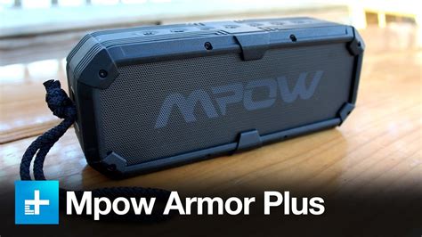 Mpow Armor Plus Bluetooth Speaker Review Youtube