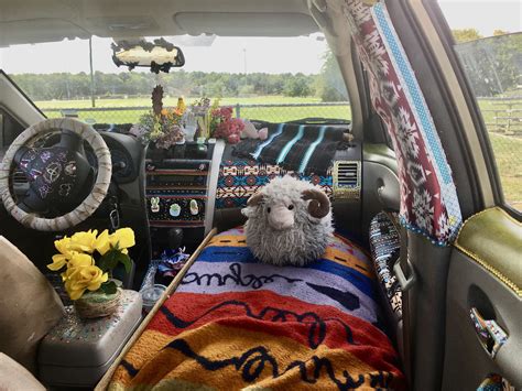 More car decor pics. Depressed while living in your car? Make
