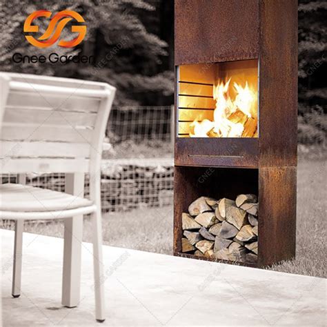 Kina Tilpasset Corten Fire Place Outdoor Produsenter Leverand Rer