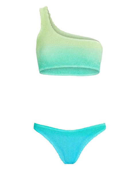 Samira Ombré One Shoulder Bikini Set Bikini set One shoulder bikini