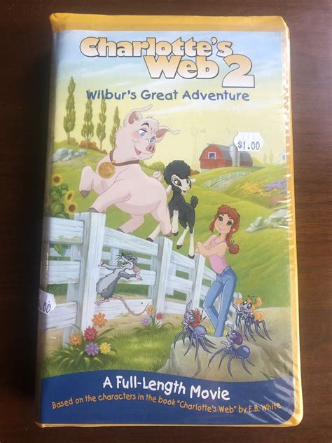 Charlottes Web 2 Wilburs Great Adventure Vhs 2003 97368718432 Ebay