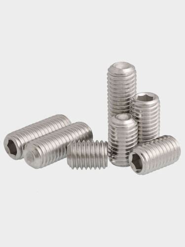 M M M M M Stainless Steel Grub Screws Allen Socket Set Screw