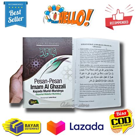 Buku Terjemah Kitab Ayyuhal Walad Karya Imam Al Ghazali Pesan Pesan