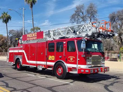 Phoenix Fire Department Ladder 20 2021 E One Typhoon Rfiretrucks