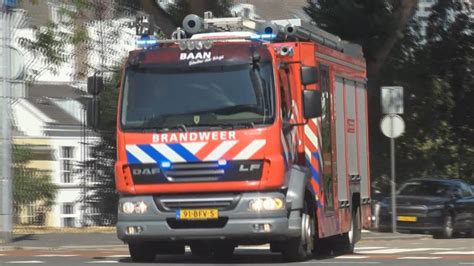 2x Prio 1 Brandweer Rotterdam Kazerne Baan 17 0631 Met Spoed Naar Ass