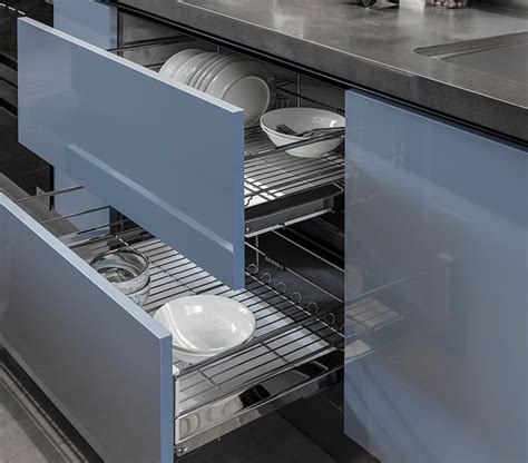 Baineng Design Moderno Dell Armadio Da Cucina In Acciaio Inossidabile