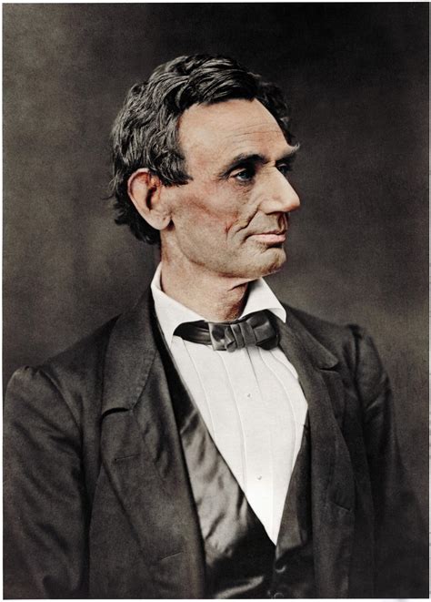 Abraham Lincoln (1832 Lawyer portrait) : Colorization