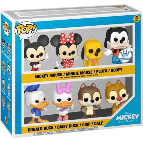 Figurine Funko Pop Mickey Mouse Minnie Mouse Pluto Dingo Donald