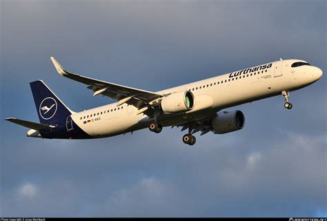 D Aieg Lufthansa Airbus A Nx Photo By Linus Wambach Id