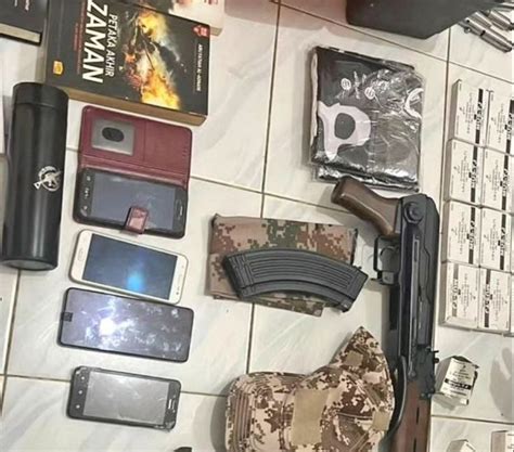 Karyawan KAI Terduga Teroris Punya Senjata Airsoft Gun Yang