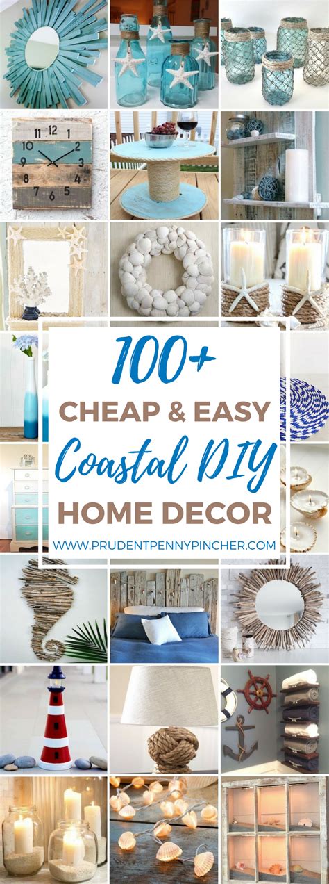 150 Best DIY Coastal Decorating Ideas Prudent Penny Pincher