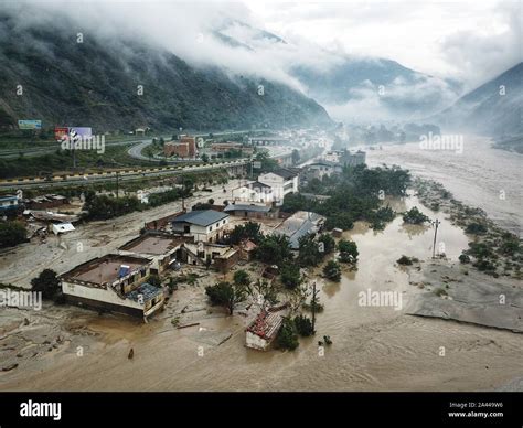 Roads And Residential Buildings Are Devastated By Multiple Mudslides