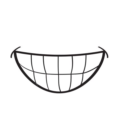 Concepto De Boca Representado Por Caricatura De Sonrisa Png Riendo