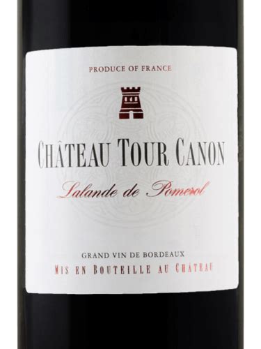 2018 Château Tour Canon Lalande de Pomerol Vivino US