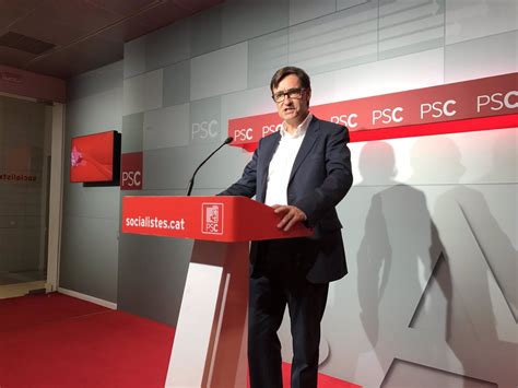 El Psc Ir Al Congreso Del Psoe Con Personalidad Propia Y Absoluta