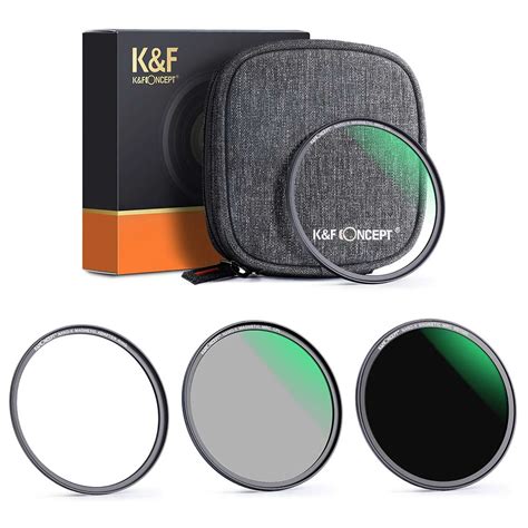 K F Concept Nano X Magnetic Kit Uv Cpl Nd Mm Lens Filters