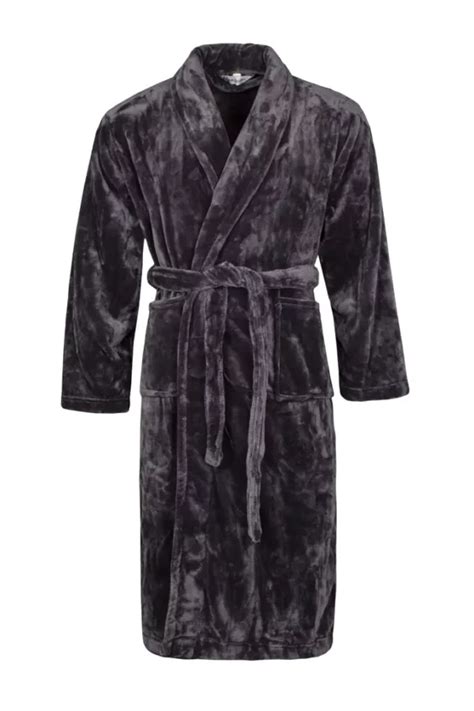 Mens Heat Holders Dressing Gown Antique Silver Heat Holders® Ireland