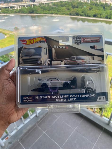 Hot Wheels Team Transport Skyline R Hobbies Toys Toys Games On Carousell